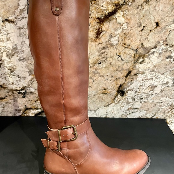Steve Madden Leather Riding Boots, Aviaa Style - Picture 4 of 9
